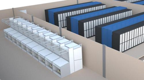 datacentrum - chladicí bloky